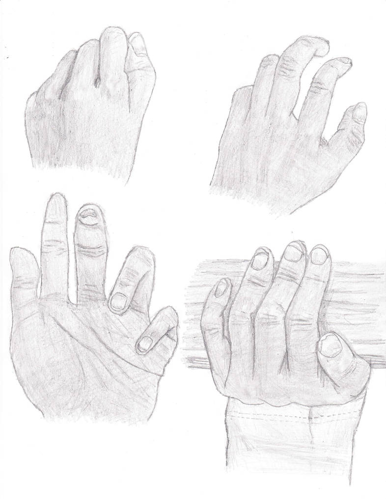 4 Random Left-Hands Poses #1 by ParallelIntersection on DeviantArt