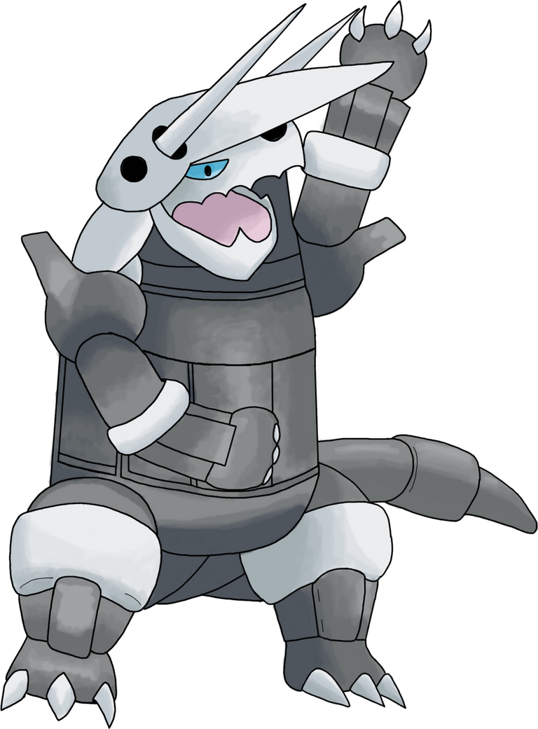Aggron by ParallelIntersection on DeviantArt