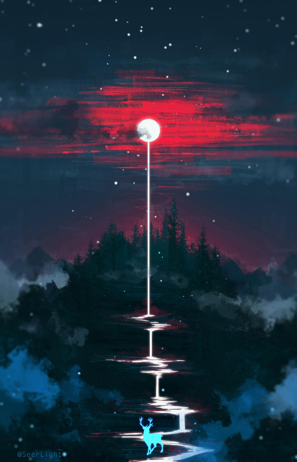 Lunar Dripping by SeerLight