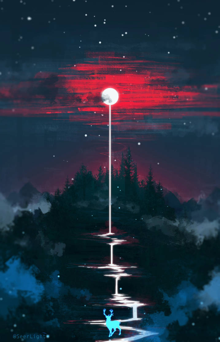Lunar Dripping by SeerLight