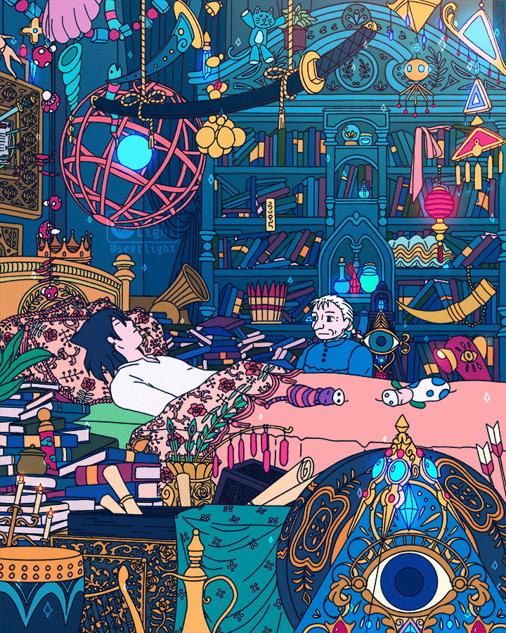 Whirled Room Deviantart Howl's Room by SeerLight on DeviantArt
