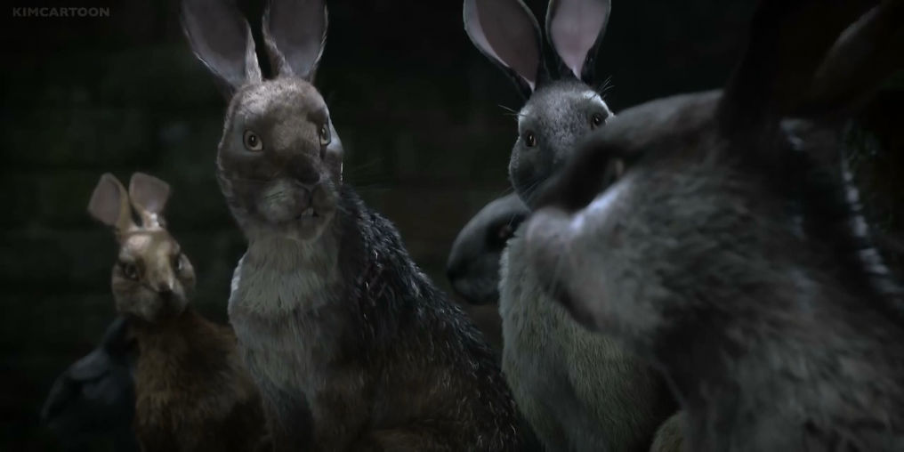 Campion Rabbit Holly advising Campion to be a good rabbit by Hunger1234 on DeviantArt