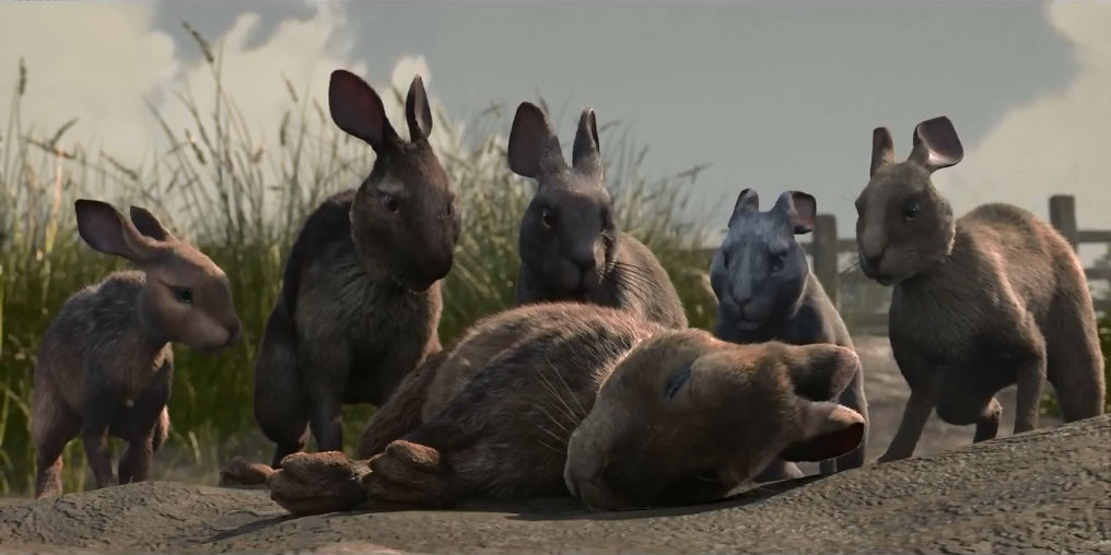 The other rabbits approaching Hazel by Hunger1234 on DeviantArt