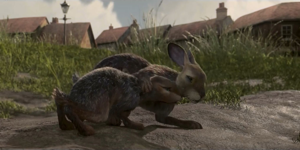 Fiver helping Hazel to his feet by Hunger1234 on DeviantArt