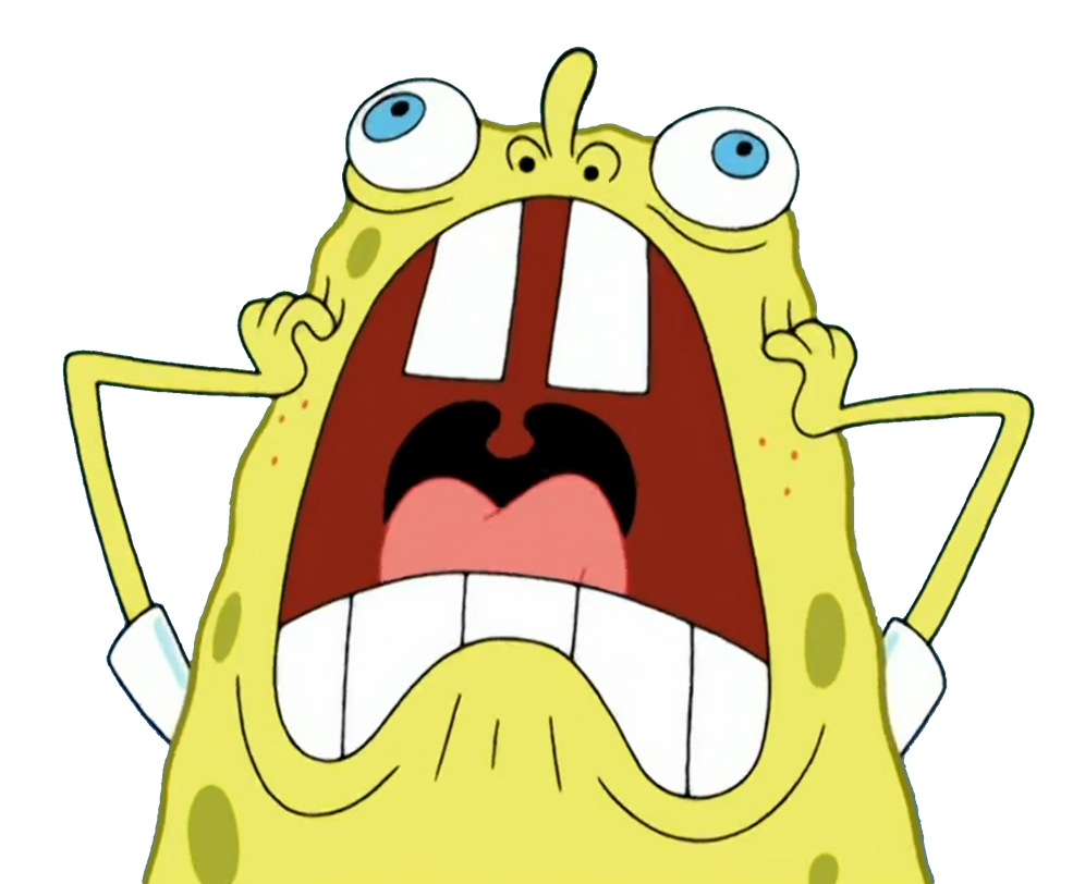 SpongeBob Screaming by TommyTonkaHasReturns on DeviantArt