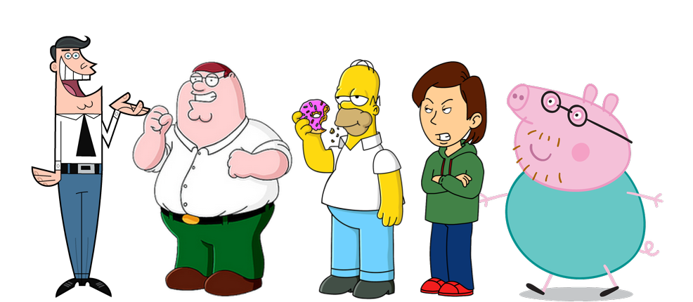 Finding Father Characters The Father Characters I Know in Cartoons by TommyTonkaHasReturns on ...
