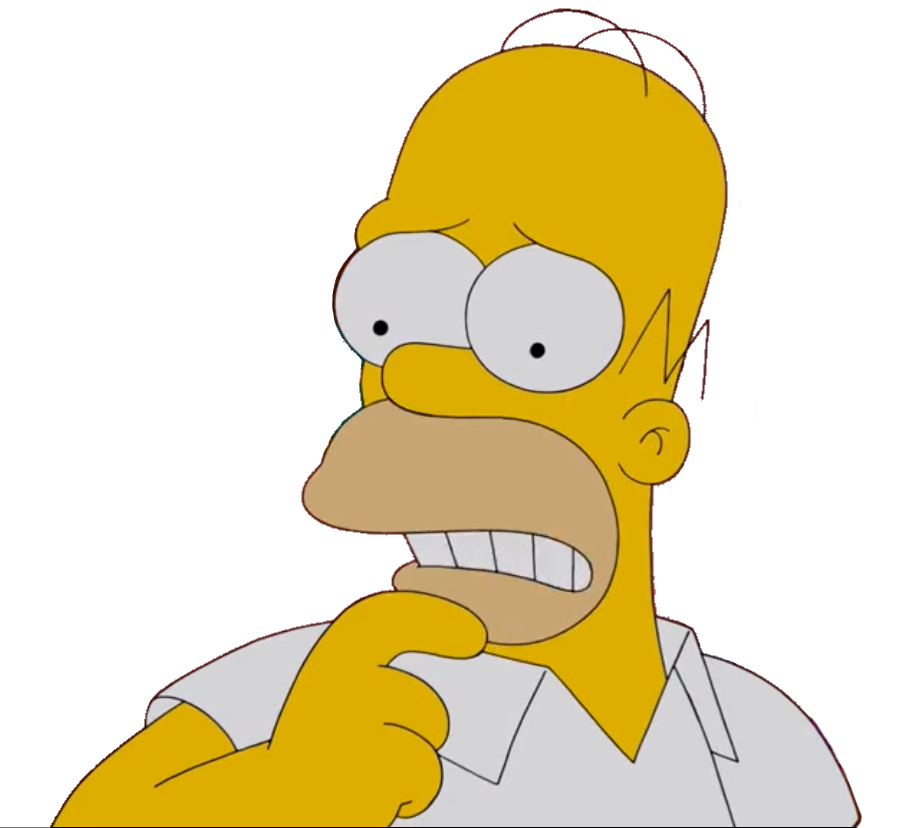 Homer concerned by TommyTonkaHasReturns on DeviantArt