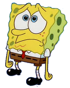 My old sad SpongeBob PNG from 2016 by TommyTonkaHasReturns on DeviantArt