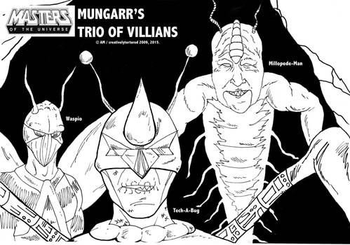 MOTU MUNGARR's Trio Of Villians