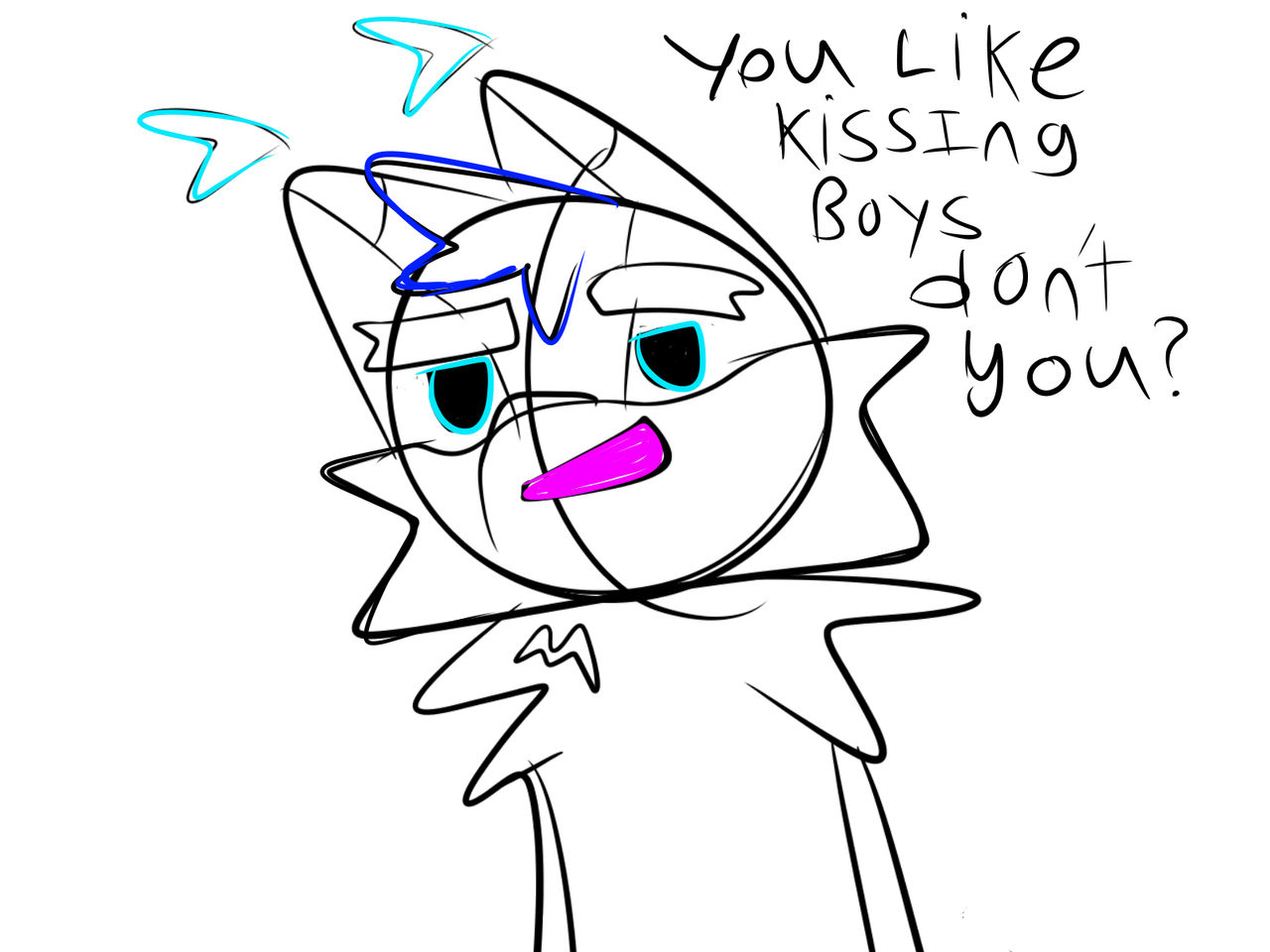 you like kissing boys dont you by LightningSocks on DeviantArt