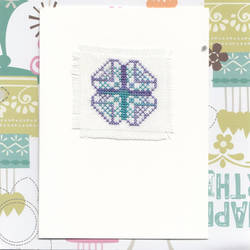 Jade Quilt Square Card