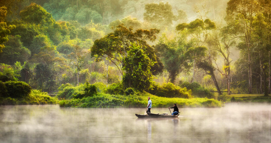 Nature Painting by GregoriusSuhartoyo