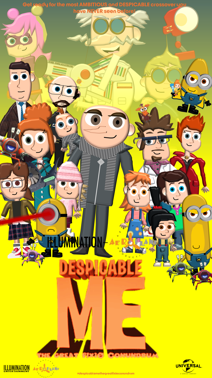 Despicable Me 5 The Great Fixie Conundrum POSTER by JADSTUDIOS on ...