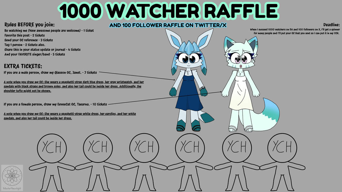 Megaro Raffle The Mega Art Raffle (Ongoing!) by MasterNeonlight on DeviantArt