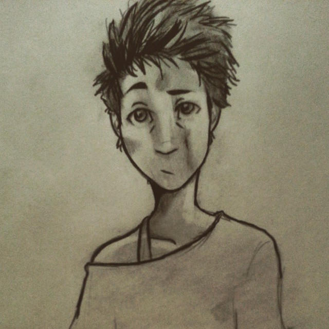 Graphite Face and Crazy Hair by Guchi-Girl1 on DeviantArt