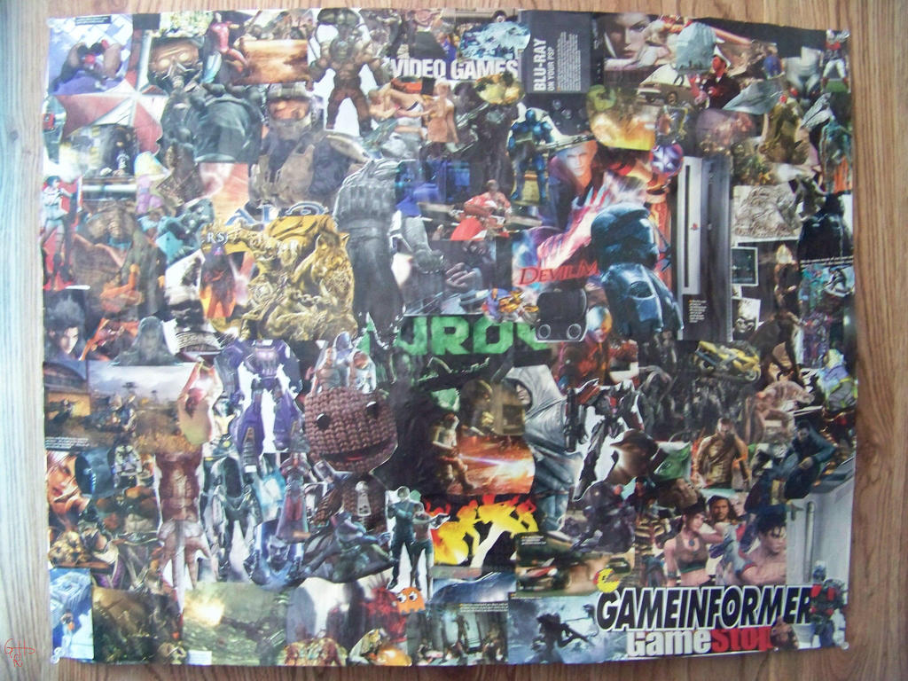Game Collage Design video game collage by bigexpert19 on DeviantArt