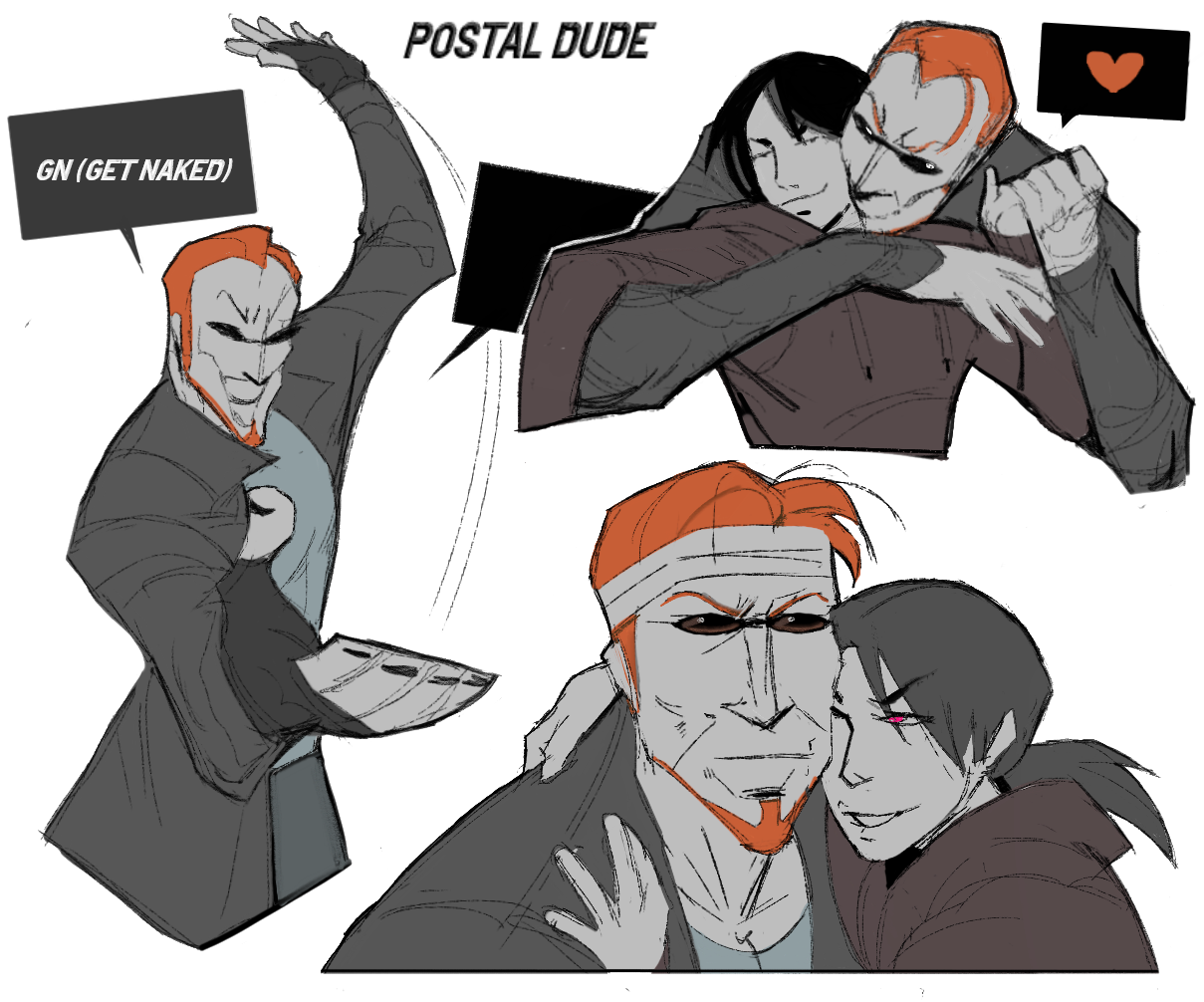 Postal Dude by HorrorBeef on DeviantArt