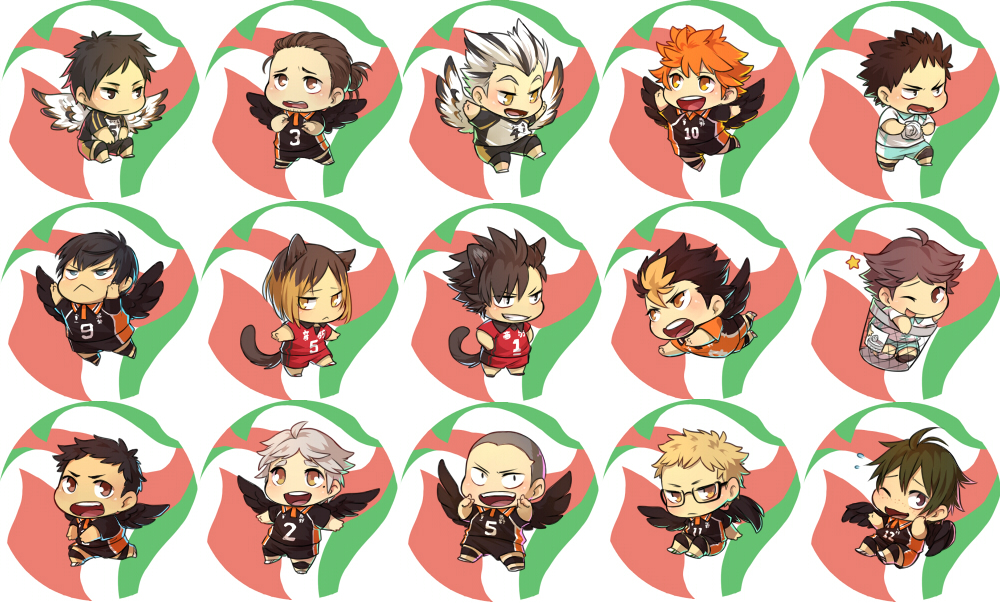 Haikyuu Buttons (REVAMPED)