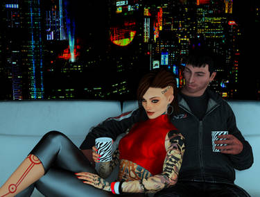 Jack_Shepard/Mass Effect_Night Lights