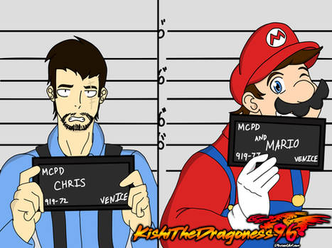 Mario Mugshot Meme