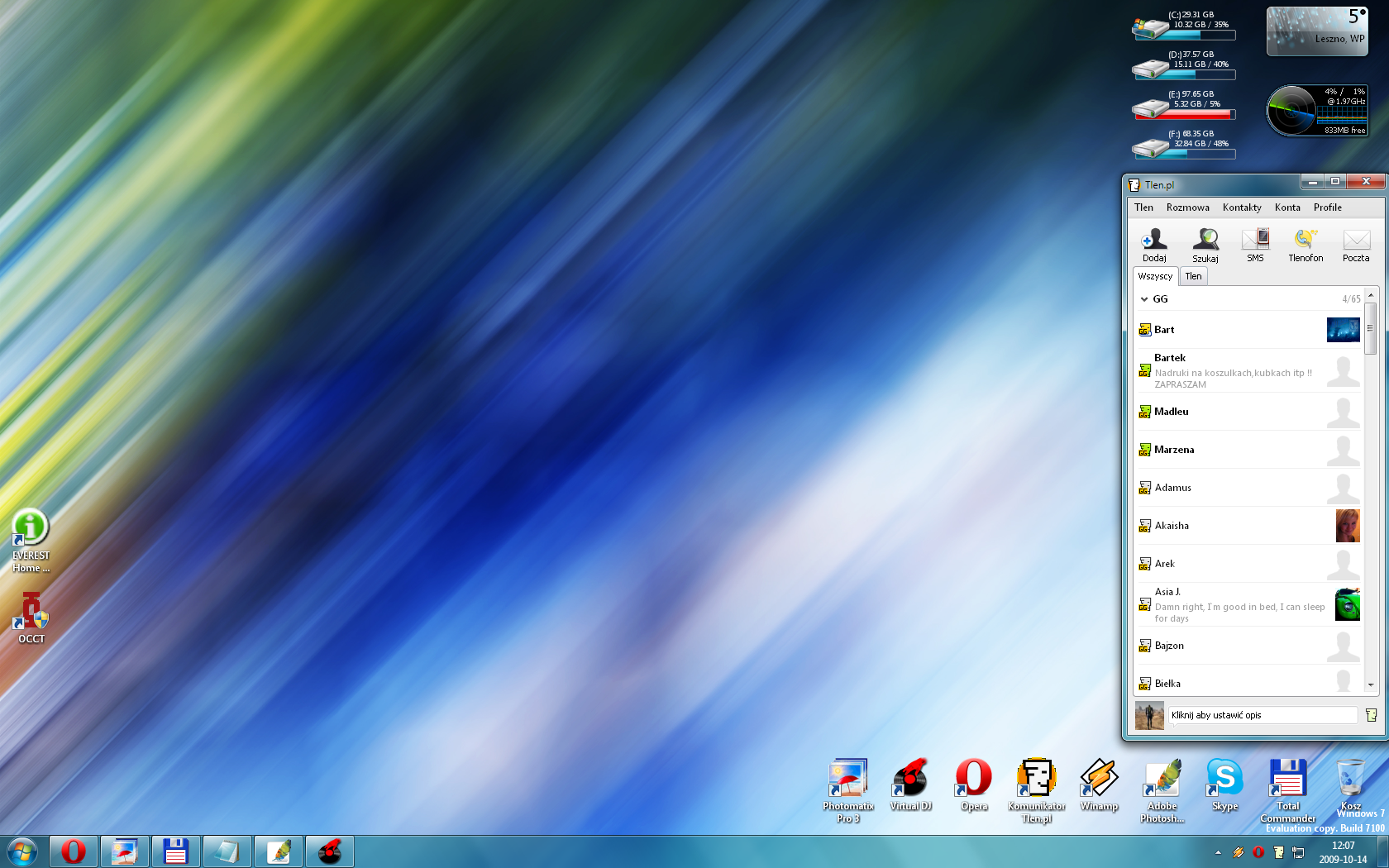 Abstract Color Desktop