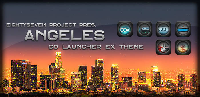 Angeles GO LauncherEX Theme