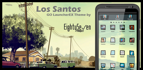 Los Santos GO LancherEX Theme