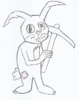 Bunny With A Pick-Axe