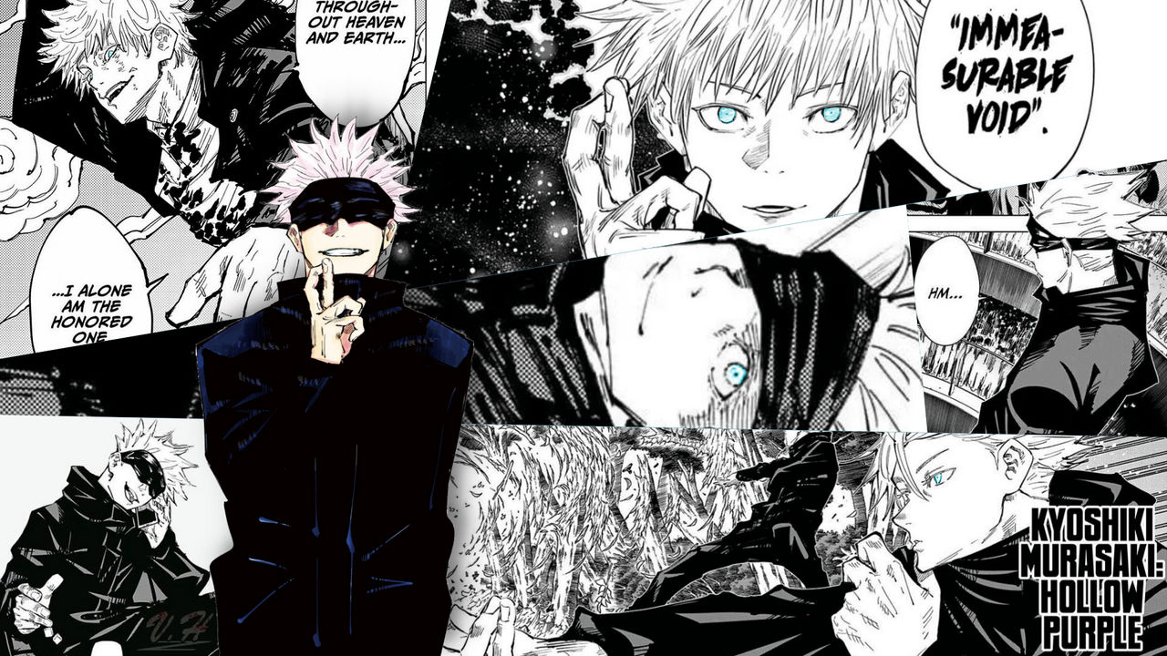 Jujutsu Kaisen Manga Panels Wallpaper Anime Poster Print Etsy NBKomputer