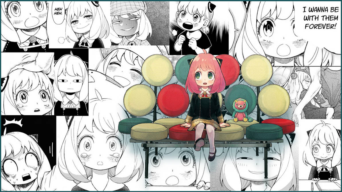 Wallpaper SpyXFamily - Anya Forger by MagoRunico on DeviantArt