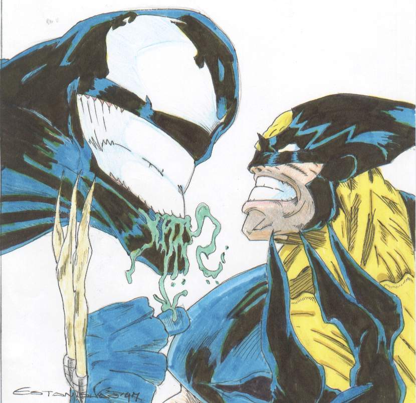 Venom vs Wolvie