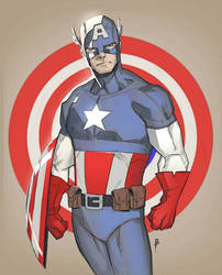 Captain america fanart