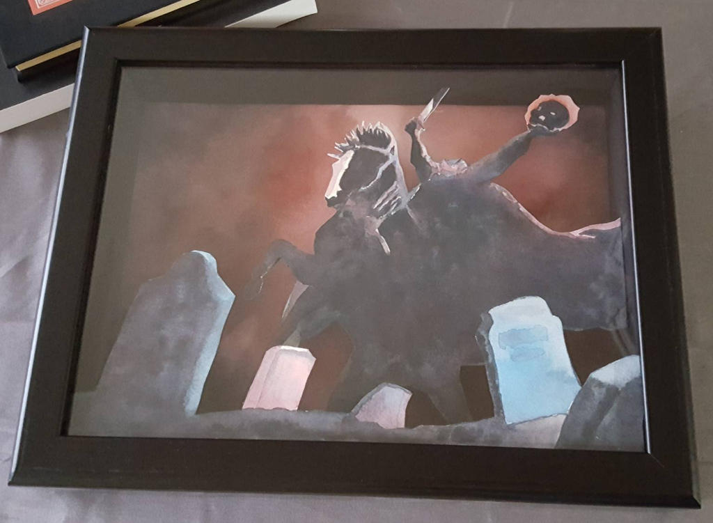 headless horseman shadow box by niffer5150 on DeviantArt