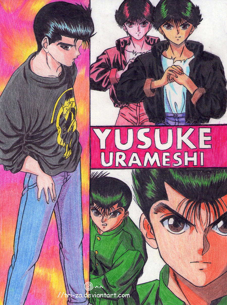 Yusuke Urameshi by tri-za on DeviantArt