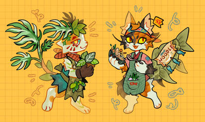 Cats in apron Auction (CLOSED)