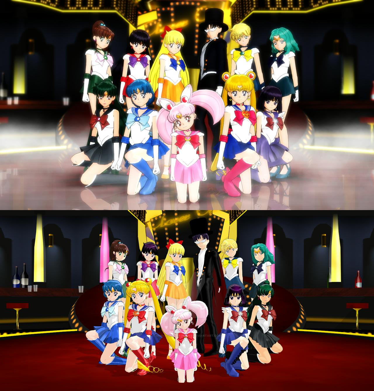 Mmd models comparison by belladonna005 on DeviantArt