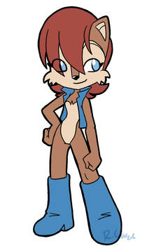 Sally Acorn doodle 2