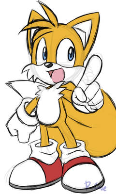 Miles Tails Prower Doodle