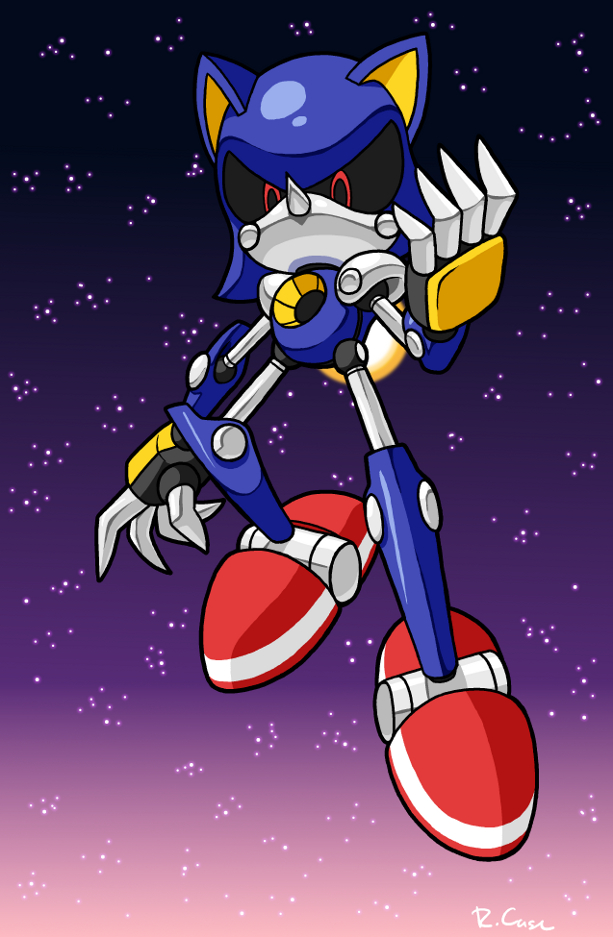 THE NEW METAL SONIC CHROME DINO TEXTURES! by Sheriff234 on DeviantArt