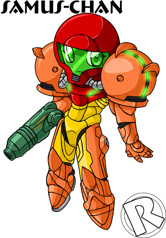 Chibi Samus Aran