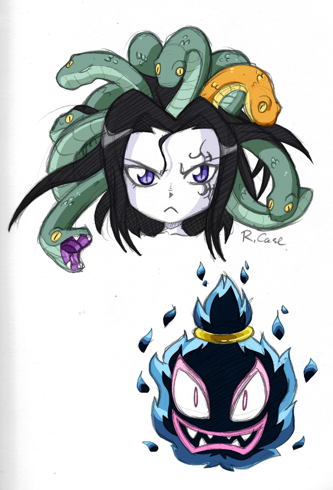 Chibi Medusa Pandora