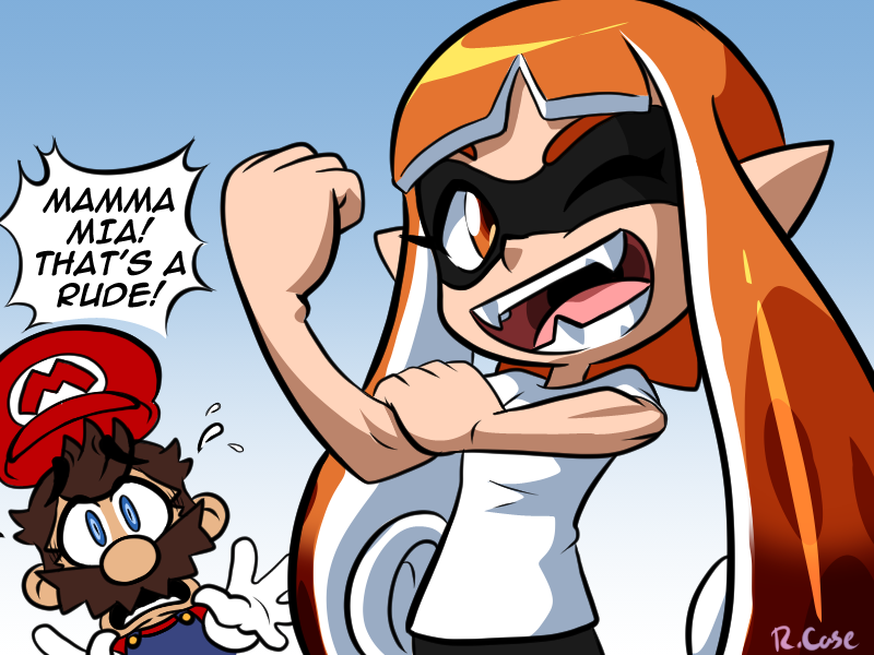 Rude Inkling girl