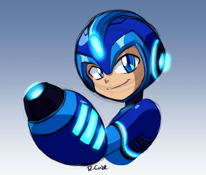 Megaman Fully Charged By Rongs1234 On Deviantart Megaman Fully Charged By Rongs1234 On Deviantart