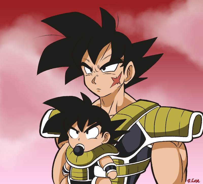 Bardock Minus Father of Goku by rongs1234 on DeviantArt