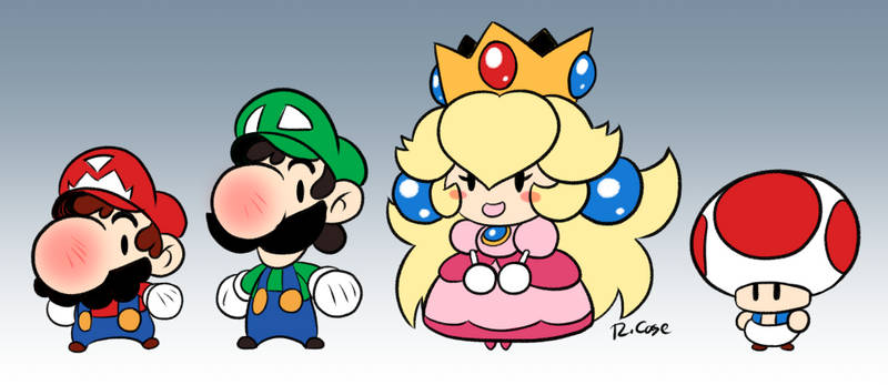 Mario and pals