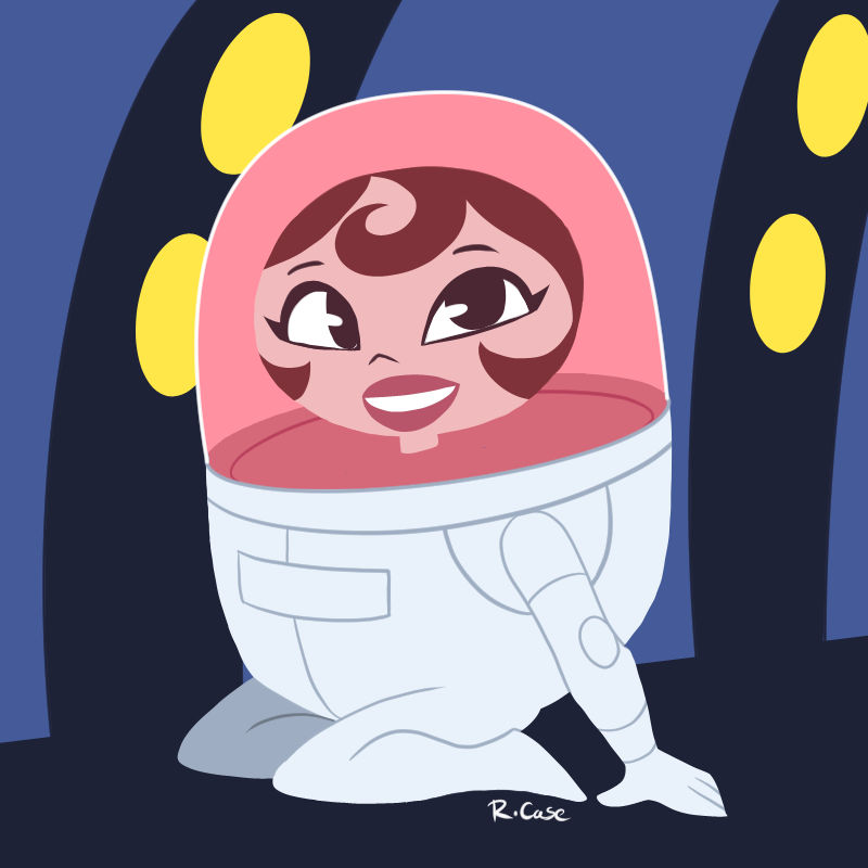 Scientist lady by rongs1234 on DeviantArt