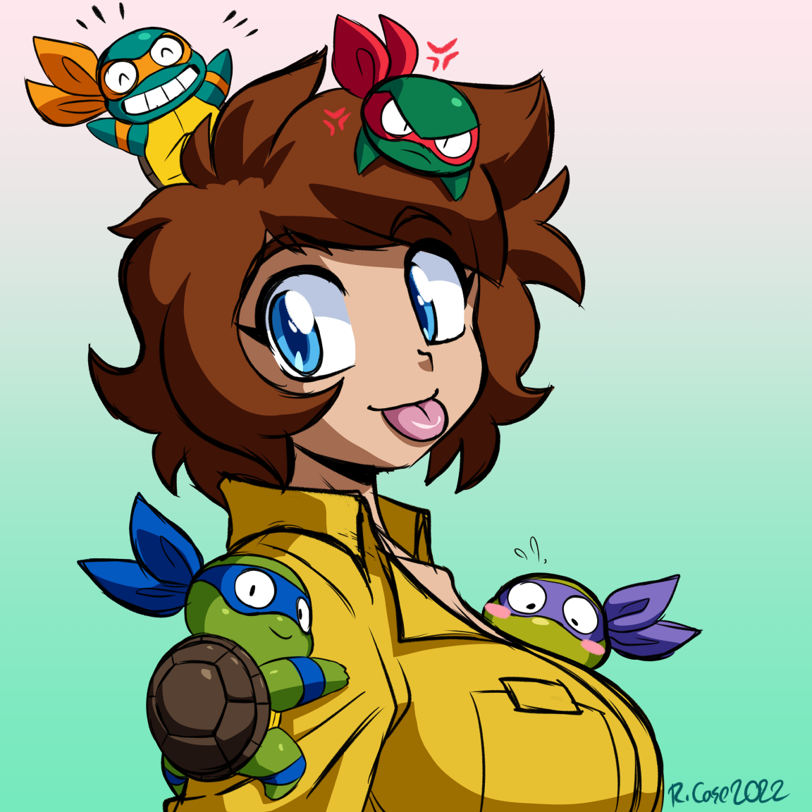 April Base Deviantart April bust by rongs1234 on DeviantArt