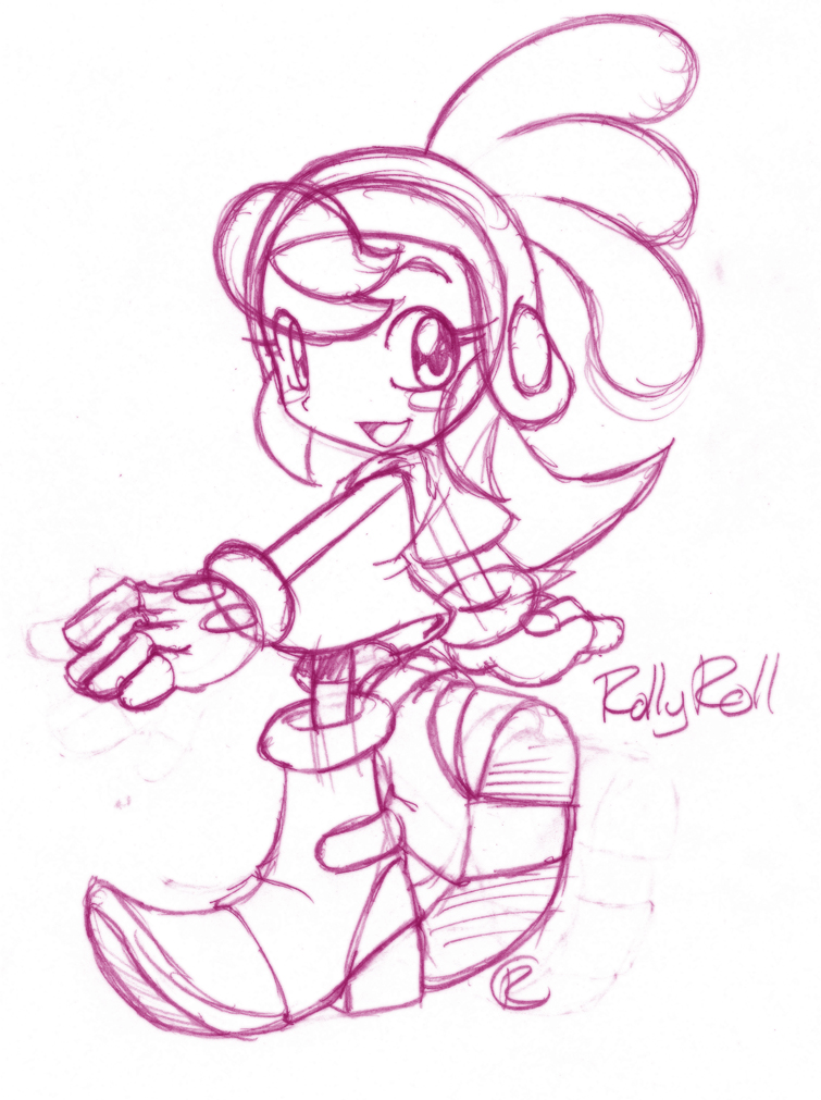 Rolly Roll sketch by rongs1234 on DeviantArt