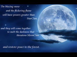 MoonClan's Prophecy- The Prophecy