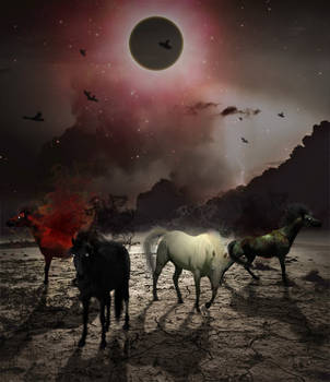 Four Horses Apocalypse by ArkosSven